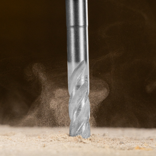 Бур по бетону, цельная крестовая пластина, 10x115 мм, SDS PLUS Denzel по ценам производителя в Санкт-Петербурге с доставкой по всей России