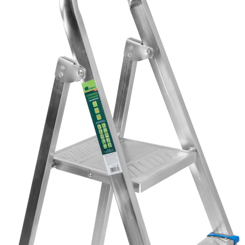 Стремянка, 5 ступеней, стальная, оцинкованная Сибртех по ценам производителя в Санкт-Петербурге с доставкой по всей России