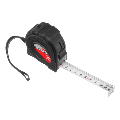 Рулетка Black,5 м х 19 мм,обрезиненный корпус Matrix по ценам производителя в Санкт-Петербурге с доставкой по всей России