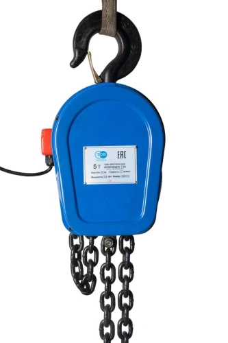 Таль электрическая цепная TOR ТЭШ (DHS) 5,0 т 12 м (серия J) по ценам производителя в Санкт-Петербурге с доставкой по всей России