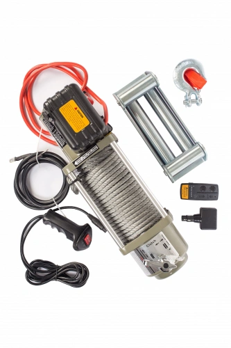 Лебедка автомобильная электрическая 5897кг  28м 24В TOR SEC13000 по ценам производителя в Санкт-Петербурге с доставкой по всей России