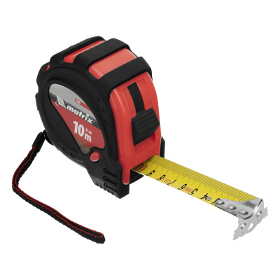 Рулетка Status Magnet 3 fixations,10 м х 32 мм,обрезиненный корпус,зацеп с магнитом Matrix по ценам производителя в Санкт-Петербурге с доставкой по всей России