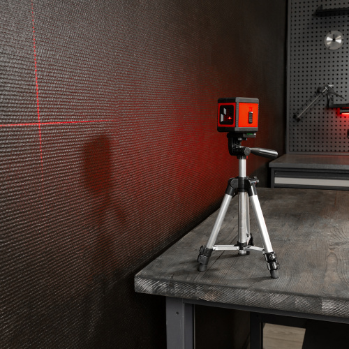 Лазерный уровень XQB RED Pro SET, 10 м, красный луч, батарейки, штатив MTX купить в Москве с доставкой по всей России | ProtosMarket.ru