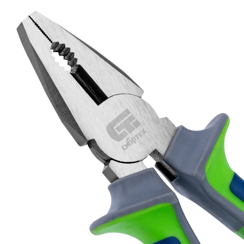 Плоскогубцы комбинированные, 200 мм, фосфатирование, трехкомпонентные рукоятки Сибртех купить в Москве с доставкой по всей России | ProtosMarket.ru