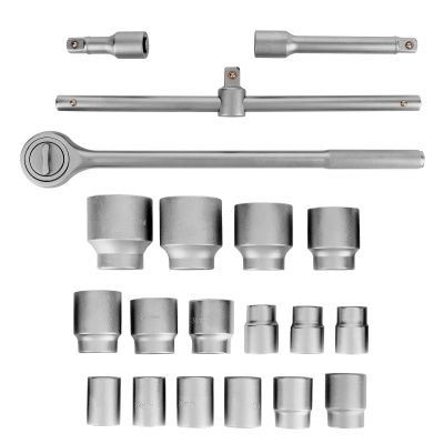 Набор торцевых головок 3/4", головки 19 х 50 мм, 20 предметов, в метал. боксе Matrix купить в Москве с доставкой по всей России | ProtosMarket.ru