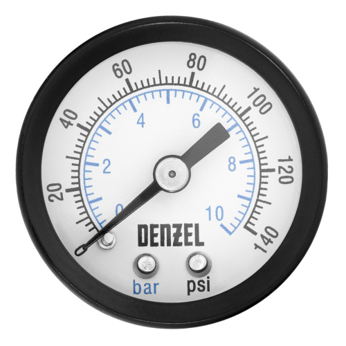 Воздушный манометр G10, 40 мм, 1/8" Denzel по ценам производителя в Санкт-Петербурге с доставкой по всей России
