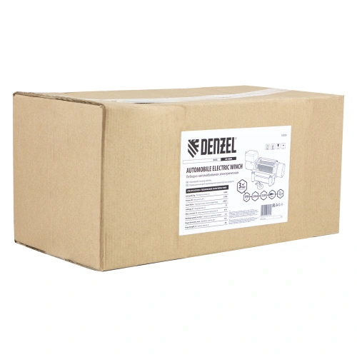 Лебедка автомобильная электрическая LB-4000, 4.5 т, 3.7 кВт, 12 В Denzel по ценам производителя в Санкт-Петербурге с доставкой по всей России