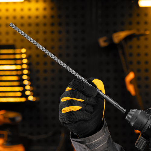 Бур по бетону, цельная крестовая пластина, 8x315 мм, SDS PLUS Denzel по ценам производителя в Санкт-Петербурге с доставкой по всей России