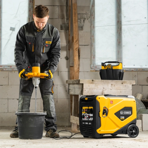 Генератор инверторный GS-5500iSE, 5,5 кВт, 230 В, закрытый корпус,электростартер Denzel по ценам производителя в Санкт-Петербурге с доставкой по всей России