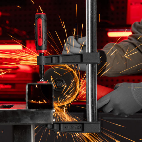 Струбцина F-образная, 1000 х 120 х 1100 мм Matrix купить в Москве с доставкой по всей России | ProtosMarket.ru