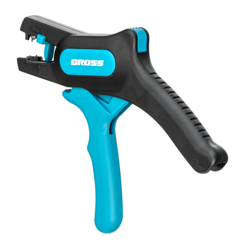 Щипцы для зачистки электропроводов 0.2-6 мм2 (10-24 AWG) лезвие: нержавеющая сталь Gross по ценам производителя в Санкт-Петербурге с доставкой по всей России