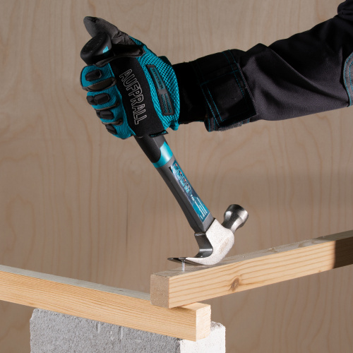 Молоток-гвоздодер, 450 г, фибергласовая трехкомпонентная рукоятка Gross купить в Москве с доставкой по всей России | ProtosMarket.ru