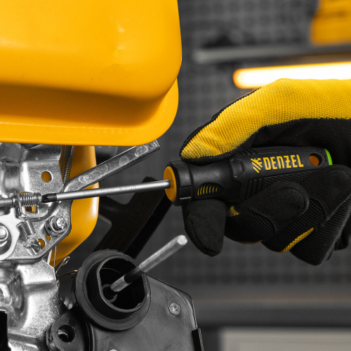 Отвертка, PZ1x75 мм, S2, 3к рукоятка Denzel по ценам производителя в Санкт-Петербурге с доставкой по всей России