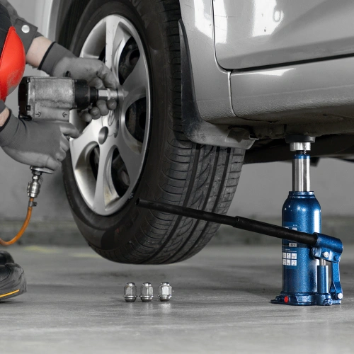 Домкрат гидравлический бутылочный, 6 т, h подъема 207-404 мм, в пластиковом кейсе Stels по ценам производителя в Санкт-Петербурге с доставкой по всей России