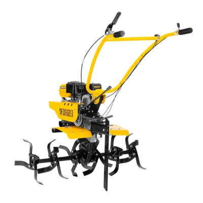 Мотоблок DPT-170SB, 7 л.с., ремен.сцеп, фрез 3х4, ШОМ, без колес, передачи 2В/1Н Denzel по ценам производителя в Санкт-Петербурге с доставкой по всей России