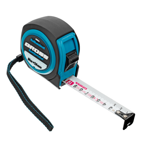 Рулетка Komfortabel 10 м х 25 мм,обрезиненный корпус Gross купить в Москве с доставкой по всей России | ProtosMarket.ru