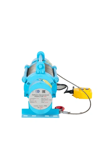 Лебедка электрическая  300 кг  70 м с канатом 380 В TOR KCD (N) по ценам производителя в Санкт-Петербурге с доставкой по всей России