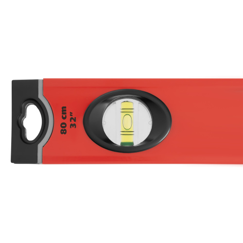 Уровень алюминиевый, 800 мм, 3 глазка, ударопрочные заглушки, двухкомпонентные ручки Matrix ProFI купить в Москве с доставкой по всей России | ProtosMarket.ru