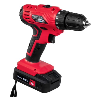 Дрель-шуруповерт аккумуляторная MCDL-18-02, Li-Ion, 18 В, 2 акк. MTX по ценам производителя в Санкт-Петербурге с доставкой по всей России