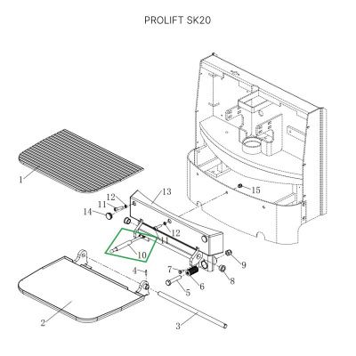 Амортизатор платформы оператора для штабелеров SDK, для тележек SK20 купить в Москве с доставкой по всей России | ProtosMarket.ru