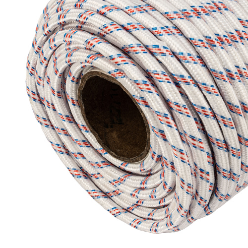 Фал плетеный полипропиленовый с сердечником, 12 мм, L 100 м, 24-прядный, Сибртех по ценам производителя в Санкт-Петербурге с доставкой по всей России