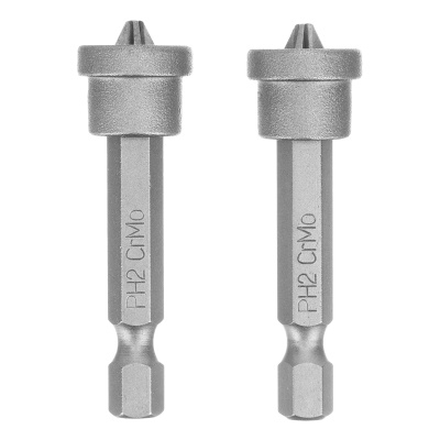 Бита PH2x50 мм с ограничителем для ГКЛ, 2 шт, CrMo Сибртех купить в Москве с доставкой по всей России | ProtosMarket.ru