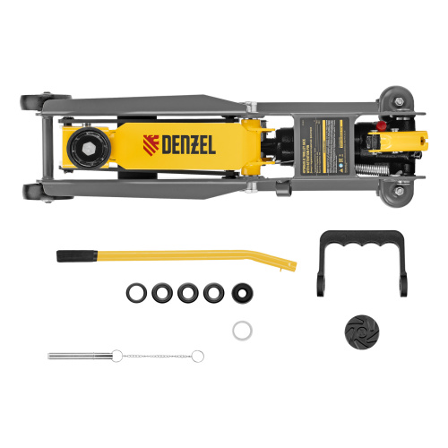 Домкрат гидравлический подкатной с фиксатором, 3 т, 190-532 мм, SUV/ Denzel по ценам производителя в Санкт-Петербурге с доставкой по всей России
