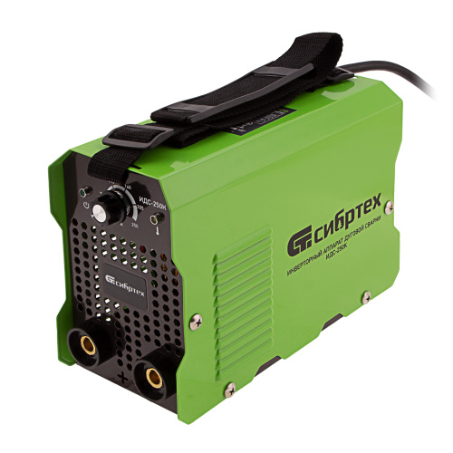 Инверторный аппарат дуговой сварки ИДС-250K, 250 А, ПВ 80%, диаметр электрода 1,6-5 мм Сибртех по ценам производителя в Санкт-Петербурге с доставкой по всей России