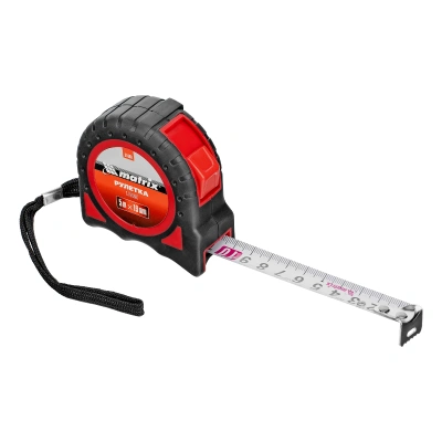 Рулетка Strong,5 м х 19 мм,обрезиненный корпус Matrix по ценам производителя в Санкт-Петербурге с доставкой по всей России