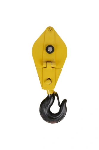 Блок монтажный однорольный с  крюком TOR 1 т с откидной щекой (K) купить в Москве с доставкой по всей России | ProtosMarket.ru
