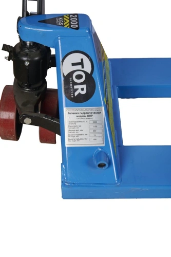 Тележка гидравлическая 2000 кг 1150 мм полиуретановые колеса TOR DF-III (серия S) по ценам производителя в Санкт-Петербурге с доставкой по всей России