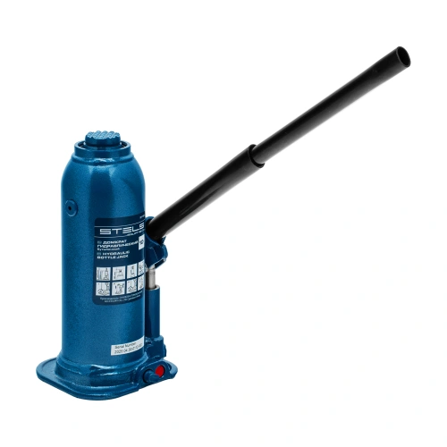 Домкрат гидравлический бутылочный, 10 т, h подъема 222-447 мм Stels по ценам производителя в Санкт-Петербурге с доставкой по всей России