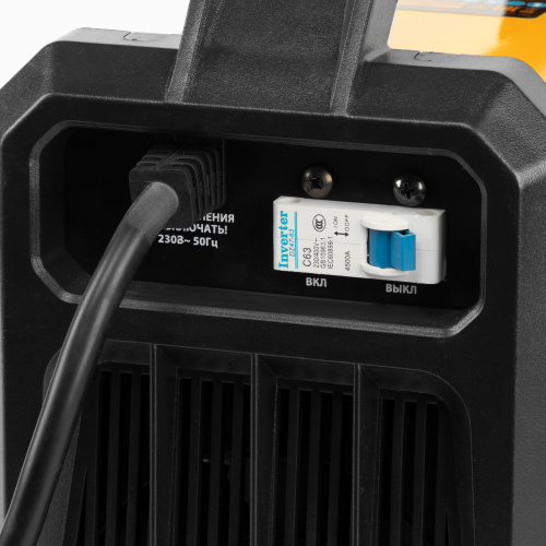 Аппарат инвертор. дуговой сварки DM-220 Standart, 220 А, ПВ 60% Denzel по ценам производителя в Санкт-Петербурге с доставкой по всей России