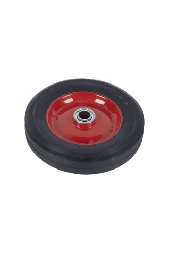 Колесо литое резиновое 200 мм SR1500 несимметричное (шариковый подшипник) по ценам производителя в Санкт-Петербурге с доставкой по всей России