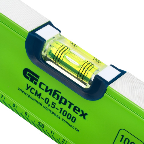 Уровень алюминиевый УСМ-0,5-1000, фрезерованный, 3 глазка, магнитный, рукоятки, 1000 мм Сибртех по ценам производителя в Санкт-Петербурге с доставкой по всей России