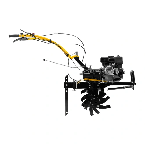 Мотоблок DPT-270X, 7 л.с, дисковое сцепление, ширина 90 см, глубина 35 см, фрез 3 х 4, ВОМ, передачи 2В/1Н Denzel по ценам производителя в Санкт-Петербурге с доставкой по всей России