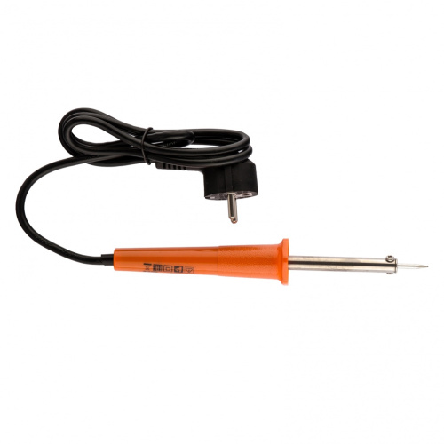 Ремонтный набор электрика 7 предметов: паяльник 30 Вт, припой, флюс, две отвертки, пинцет, подставка Sparta купить в Москве с доставкой по всей России | ProtosMarket.ru