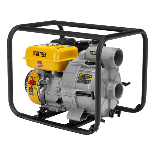 Мотопомпа бензиновая для грязной воды PX-80D7, 7 л.с., 3", 1300 л/мин, глуб 8 м,напор 30 м Denzel по ценам производителя в Санкт-Петербурге с доставкой по всей России