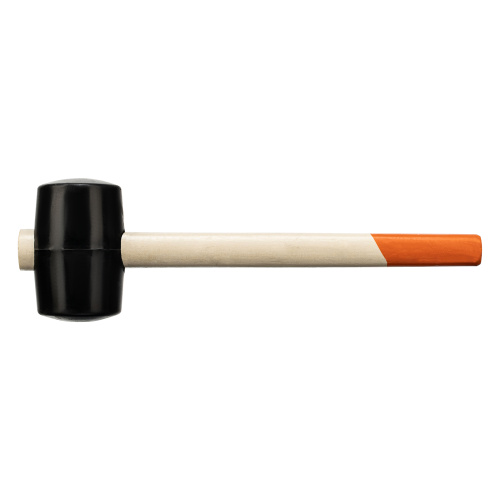 Киянка резиновая, 450 г, черная резина, деревянная рукоятка Sparta купить в Москве с доставкой по всей России | ProtosMarket.ru