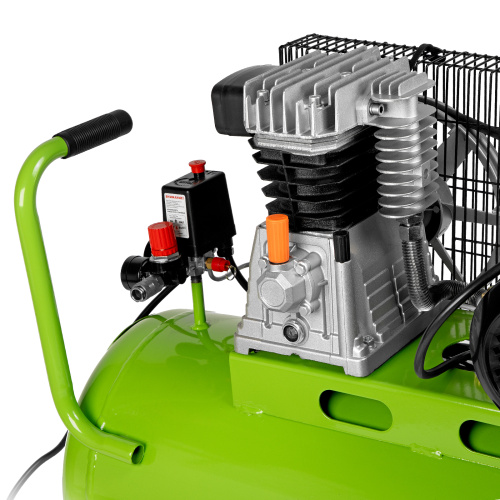 Компрессор воздушный КР-2200/100, 2.2 кВт, 350 л/мин, 100 л, ременной привод, масляный Сибртех по ценам производителя в Санкт-Петербурге с доставкой по всей России