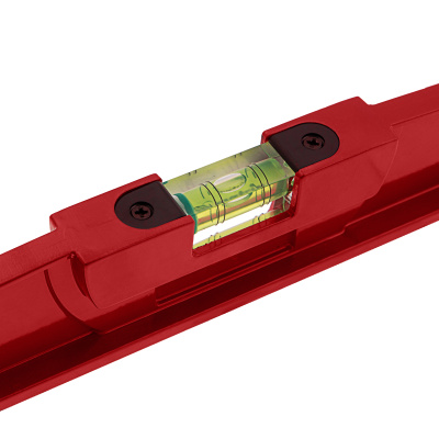 Уровень алюминиевый, 600 мм, литой, 2 глазка (1 фронтальный), ударная площадка Matrix купить в Москве с доставкой по всей России | ProtosMarket.ru