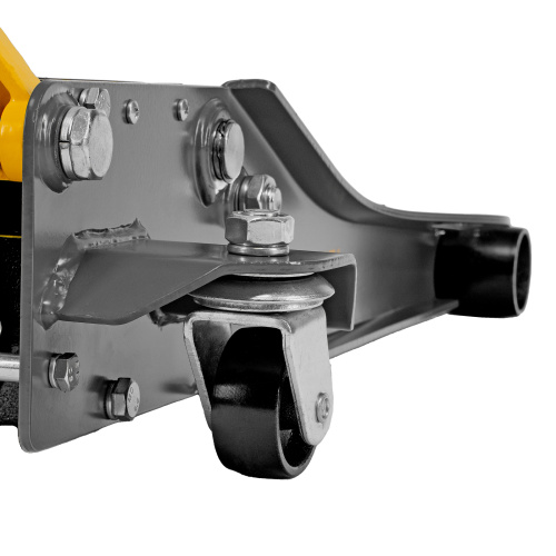 Домкрат гидравлический подкатной, 3 т, 75-500 мм, быстрый подъем, низкий подхват, проф. Denzel по ценам производителя в Санкт-Петербурге с доставкой по всей России