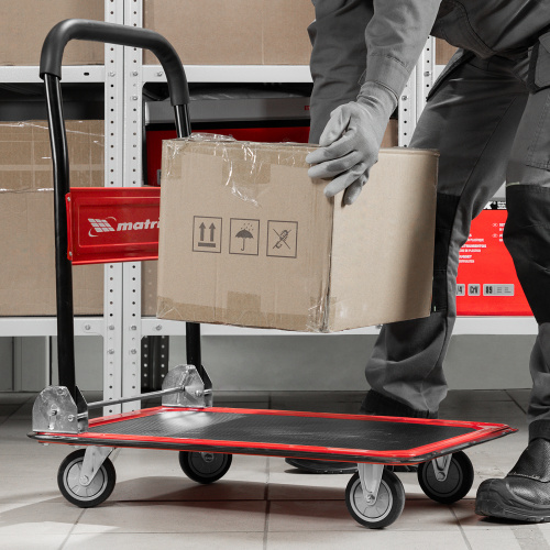 Тележка хозяйственная, грузоподъемность 150 кг Matrix по ценам производителя в Санкт-Петербурге с доставкой по всей России