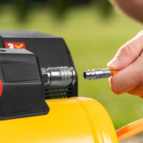 Компрессор  DLS750/6 безмасляный малошумный 750 Вт, 140 л/мин,ресивер 6 л Denzel по ценам производителя в Санкт-Петербурге с доставкой по всей России