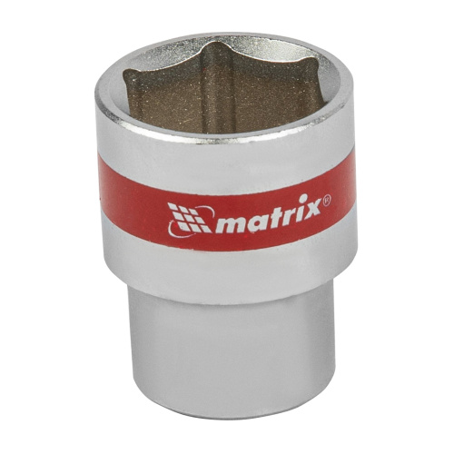 Головка торцевая, 22 мм, шестигранная, CrV, под квадрат 1/2, хромированная Matrix купить в Москве с доставкой по всей России | ProtosMarket.ru