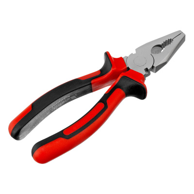 Плоскогубцы Nickel, 180 мм, никелированные, двухкомпонентные рукоятки Matrix купить в Москве с доставкой по всей России | ProtosMarket.ru