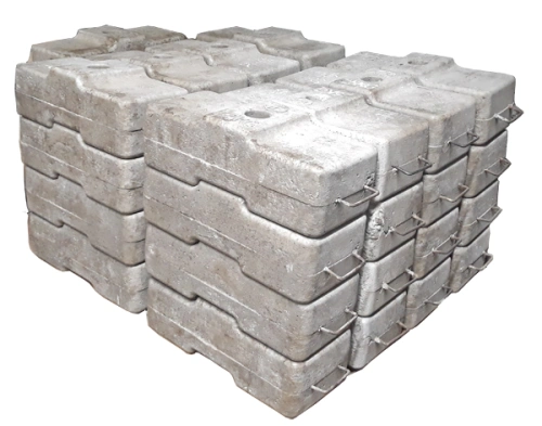 Комплект противовесов для фасадных подъемников 900 кг (36 шт по 25 кг) по ценам производителя в Санкт-Петербурге с доставкой по всей России