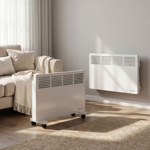 Конвектор электрический КМ-1500.2, 230 В, 1500 Вт, X-образный нагреватель, колеса, термостат MTX по ценам производителя в Санкт-Петербурге с доставкой по всей России