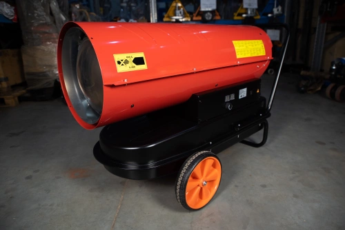 Пушка тепловая дизельная прямого нагрева 110 кВт TOR BJD-110 по ценам производителя в Санкт-Петербурге с доставкой по всей России