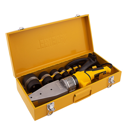 Аппарат для сварки пластиковых труб DWP-2000, Х-Pro, 2000 Вт, 300 град, комплект насадок, 20-63 мм Denzel купить в Москве с доставкой по всей России | ProtosMarket.ru